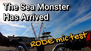 The Sea Monster has Arrived, Rode mic test