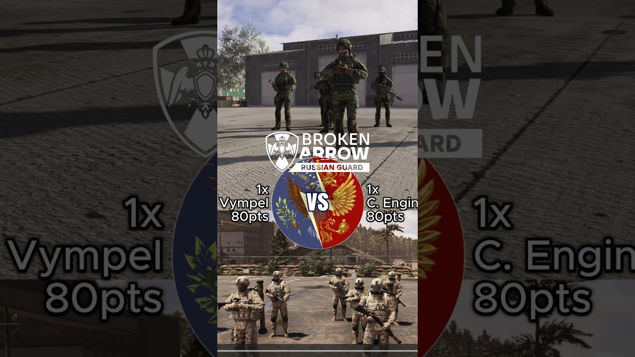 Testing 1v1 Units Vympel vs Combat Engineers // Broken Arrow Academy Test #brokenarrow
