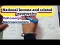 national income and related aggregates class 12 episode 1 one shot theory | All concepts |