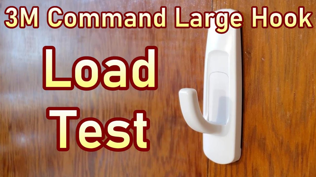 Weight Test Large Command Hook (5 lb rated capacity) 