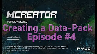 Creating a Image and Description for a MCreator Data-Pack (Episode 4) [v 2021.2] [No Coding]