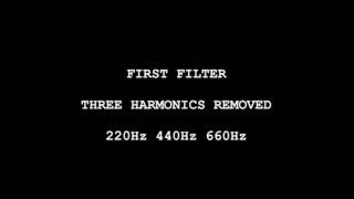 Vuvuzela Notch Filtering (raw sound files)