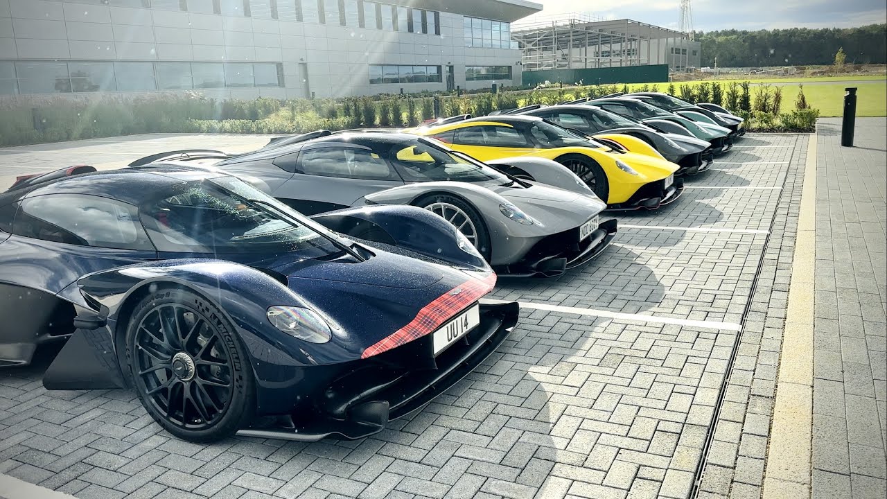 World's Largest Aston Martin Valkyrie Gathering! 6x $4M Hypercars!