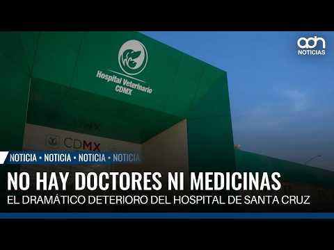 They promise health care online, but the Santa Cruz Hospital has no doctors or equipment