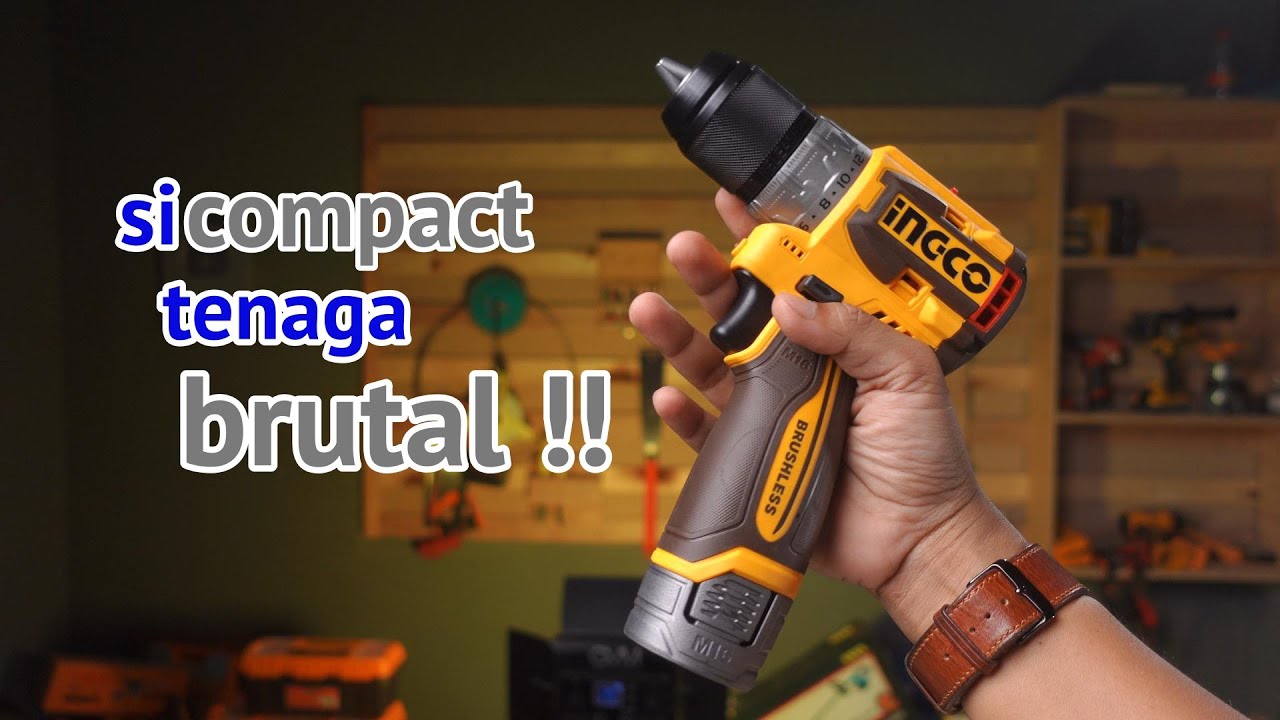 ingco keluarin ekosistem M16 terbaru!🔥🔥 gilak tenaganya hampir setara bor 20V - INGCO CKLI1628 COMBO