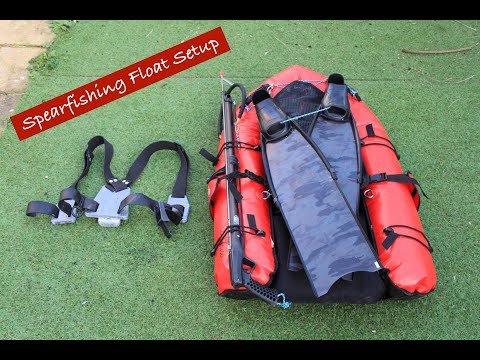 Spearfishing float setup, Cressi Spyder, Beuchat Guardian