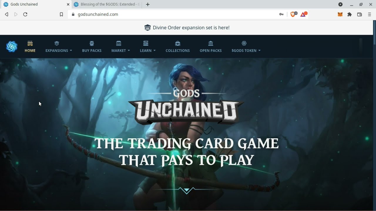 GODS UNCHAINED PLAY TO EARN DOUBLE AIRDROP NEWS AND BLESSING OF THE GODS EVENT NEWS