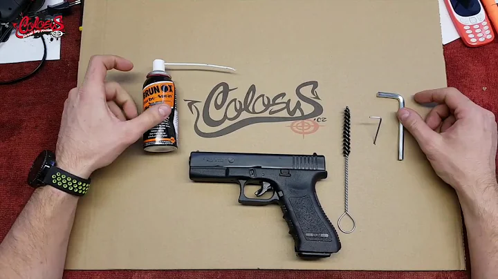 Maintenance of gas pistols (PAK) - Bruni GAP (COLOSUS.CZ)
