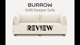 Burrow Shift Sleeper Sofa | Honest Review – Is It Really Comfortable?