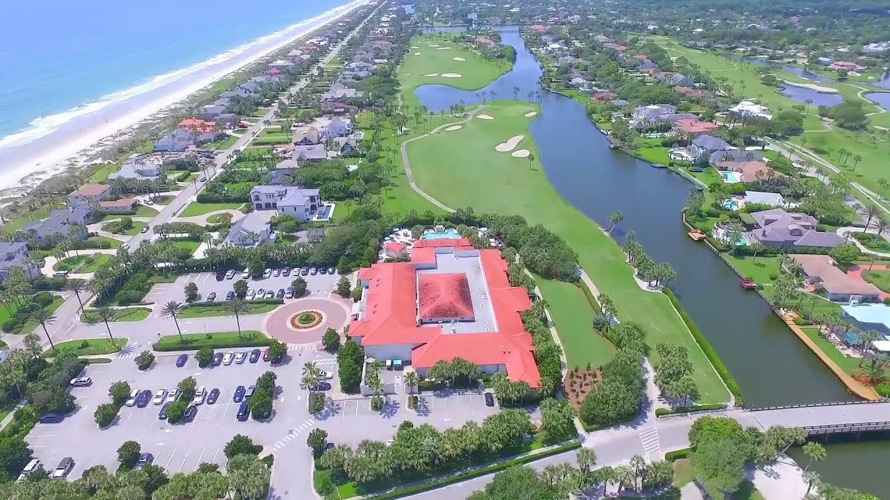 Ponte Vedra Inn and Club drone footage