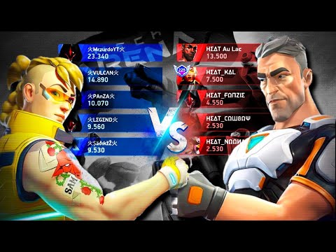 VS DE CLANES TOP | PHOENIX WARRIORS vs HEAT | +SORTEO! MECH ARENA EN ESPAÑOL