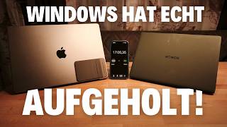 Wie gut PERFFORMT ein aktueller Windows Laptop zu einem Macbook Pro im Videoschnitt Export und Akku?