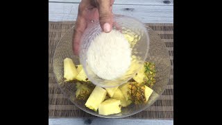 ¡Mezcla piña con arroz y te sorprenderá el resultado!
