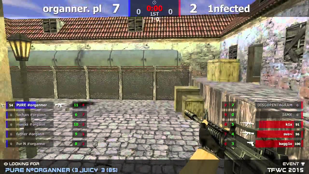 TFWC 2015 # [1nfected vs organner. pl] @ Maps #2