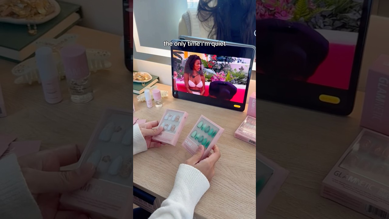 Silence… I'm Watching Love Island AND Doing My Nails 😤