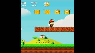 👹Bob's World Level-5/#shorts/Jungle Adventure/Free Run Game/Best Game For Android Phone screenshot 1