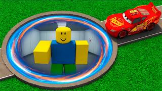CARS vs ROBLOX PORTAL in Teardown screenshot 5