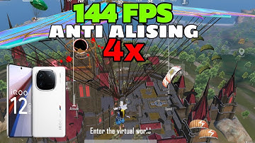 Unlocking 144 FPS on iQOO 12 PUBG & BGMI Gameplay Review!