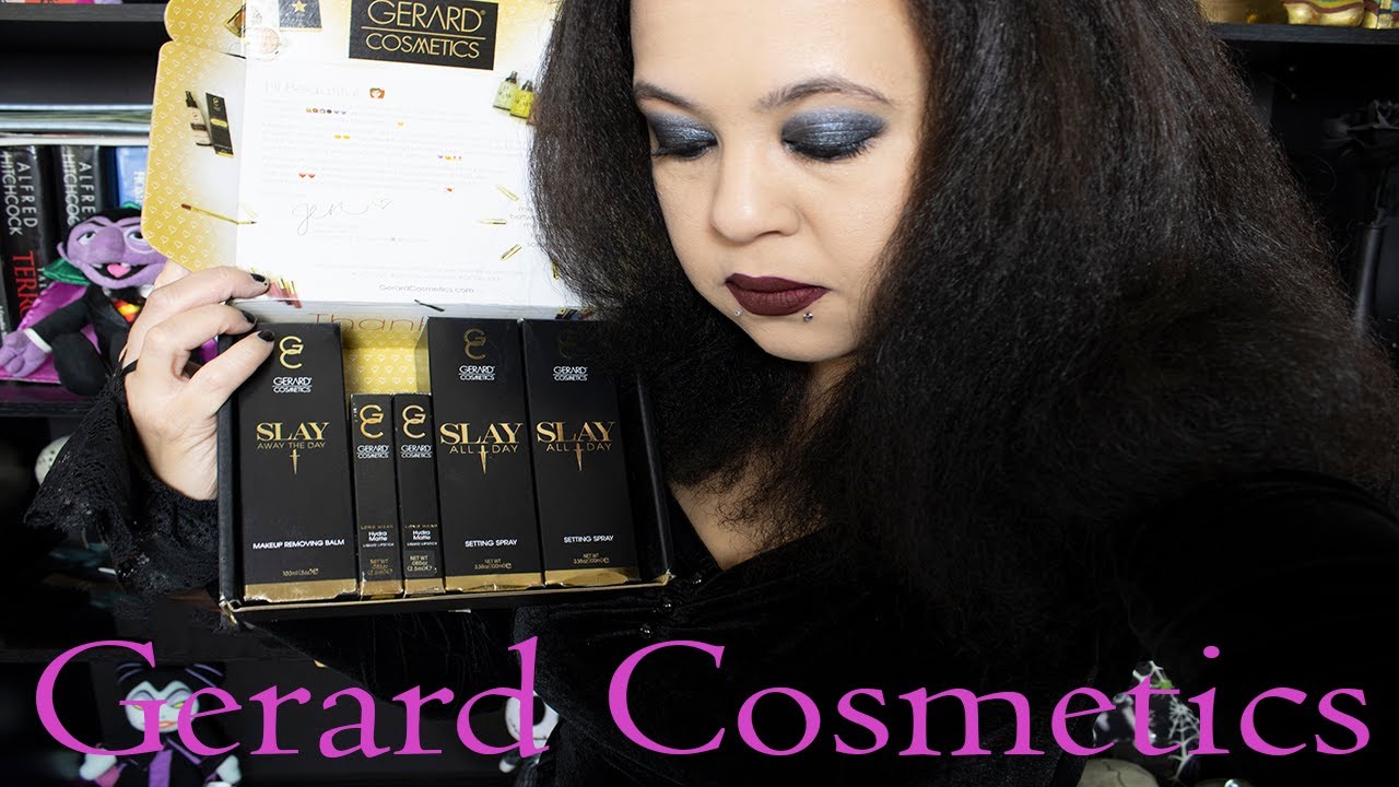 Gerard Cosmetics Mini Haul | Christina Death 