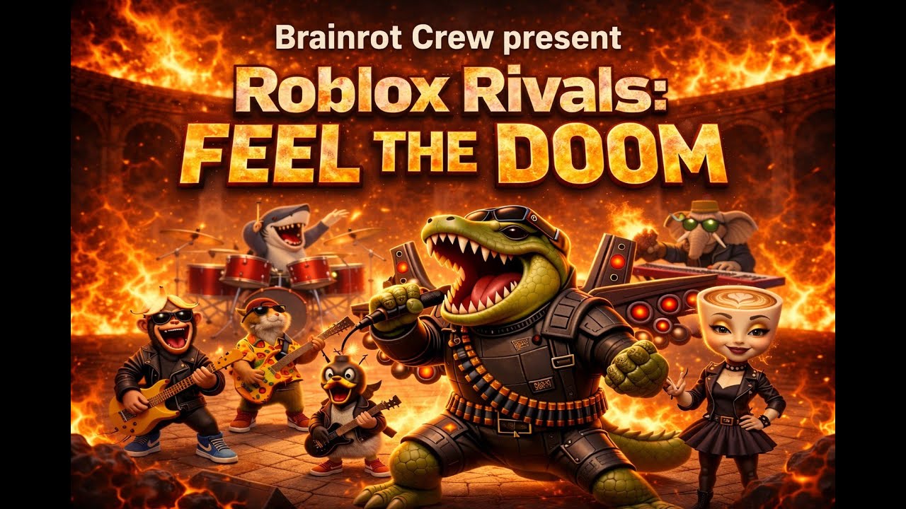 Brainrot Crew — Rivals: Feel the Doom Rising (Official Music Video)