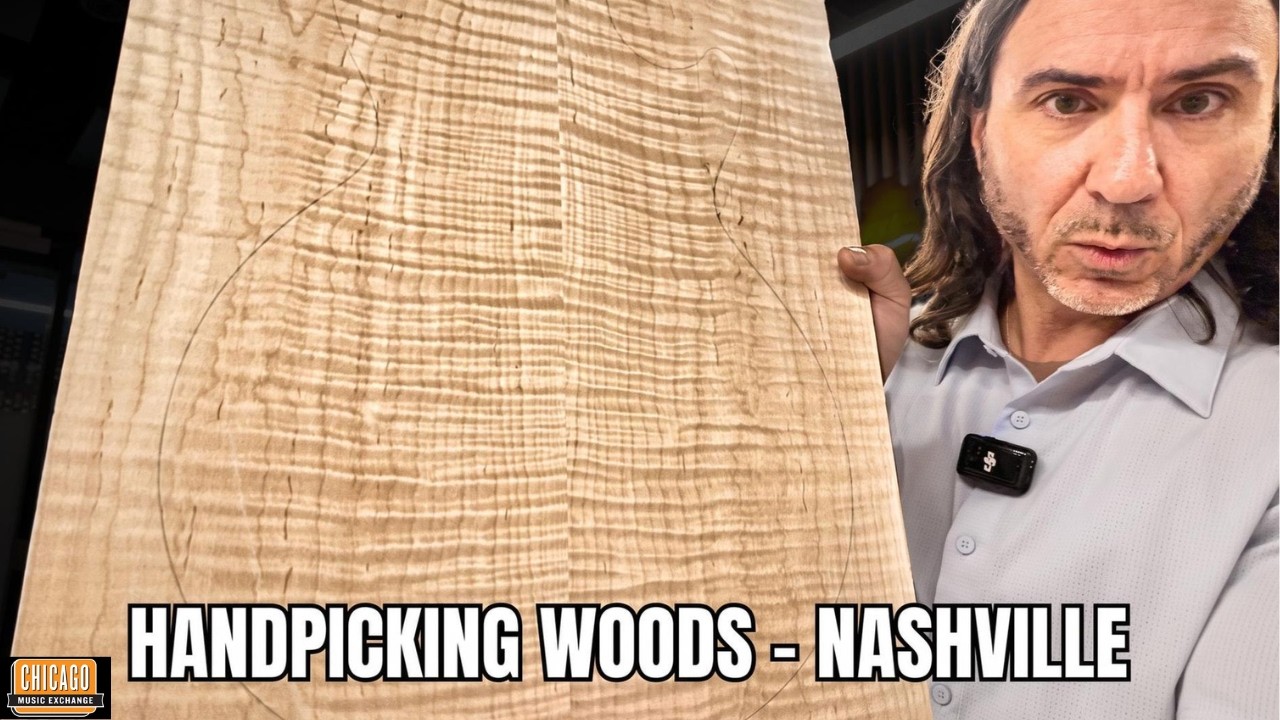 Gibson Custom Shop Wood Picking: The Most Insane Maple Tops You've