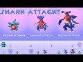 POKEMON GO WILD GIBLE & GABITE GARCHOMP EVOLUTIONS