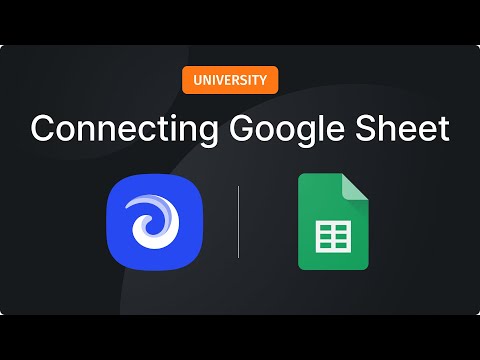 Integrations - Connecting Google Sheets to Jet Admin