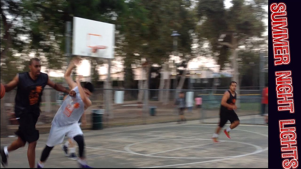 Summer Night Lights 2016 SNL Basketball Los Angeles CAPU vs Jumpman