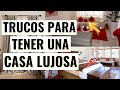 10 TRUCOS PARA UNA DECORACION LUJOSA Y ELEGANTE 😱 Con Accesorios Decorativos Que Ya Tienes