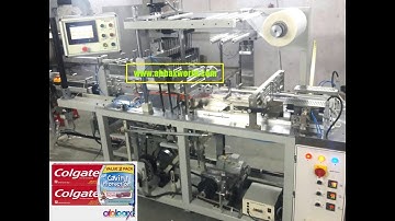Carton Collating & Over Wrapping Machine