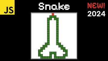 🐍 Snake Game Tutorial — JavaScript & HTML Canvas