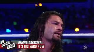 Roman Reigns' greatest moments: WWE Top 10, March 9, 2019