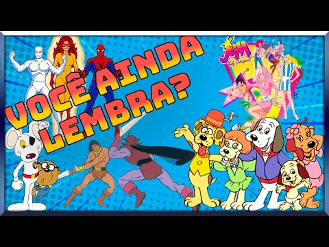 Desenhos dos anos 80 que quase todo mundo esqueceu!  Aranhas, rockeiras e um rato secreto!