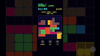 Paxl - Neon Block Puzzle Gameplay screenshot 2