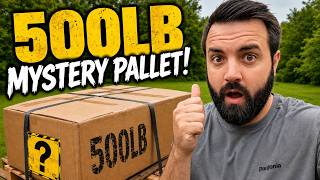 I Bought a 500LB Mystery Pallet! What's inside??