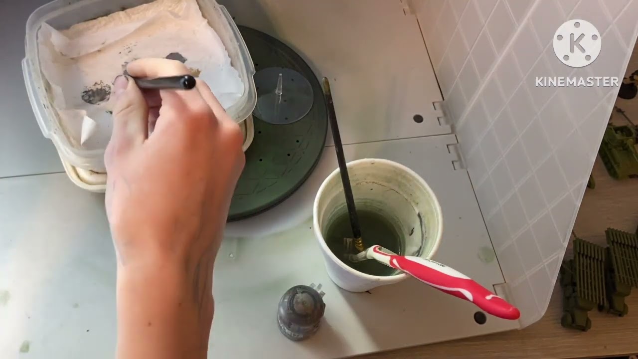 Necron Ghost Ark painting guide, painted in the Sautekh Dynasty version