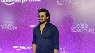 Bhuvan Bam And Aditya Seal At Jee Karda Special Screening In Mumbai