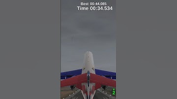 Airline Commander Fast Landing Challenge By CRJ900