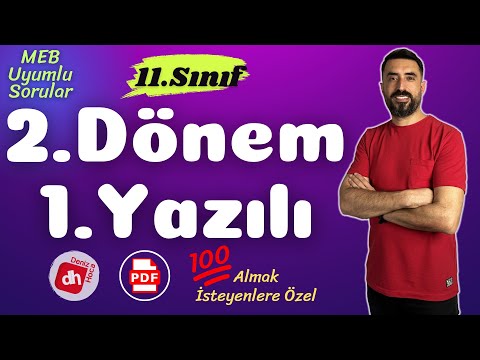 11.SINIF 2.DÖNEM 1.YAZILI SORULARI (MEB Sınav Soruları) 💯 (11 Edebiyat Sınava Hazırlık Çalışması)