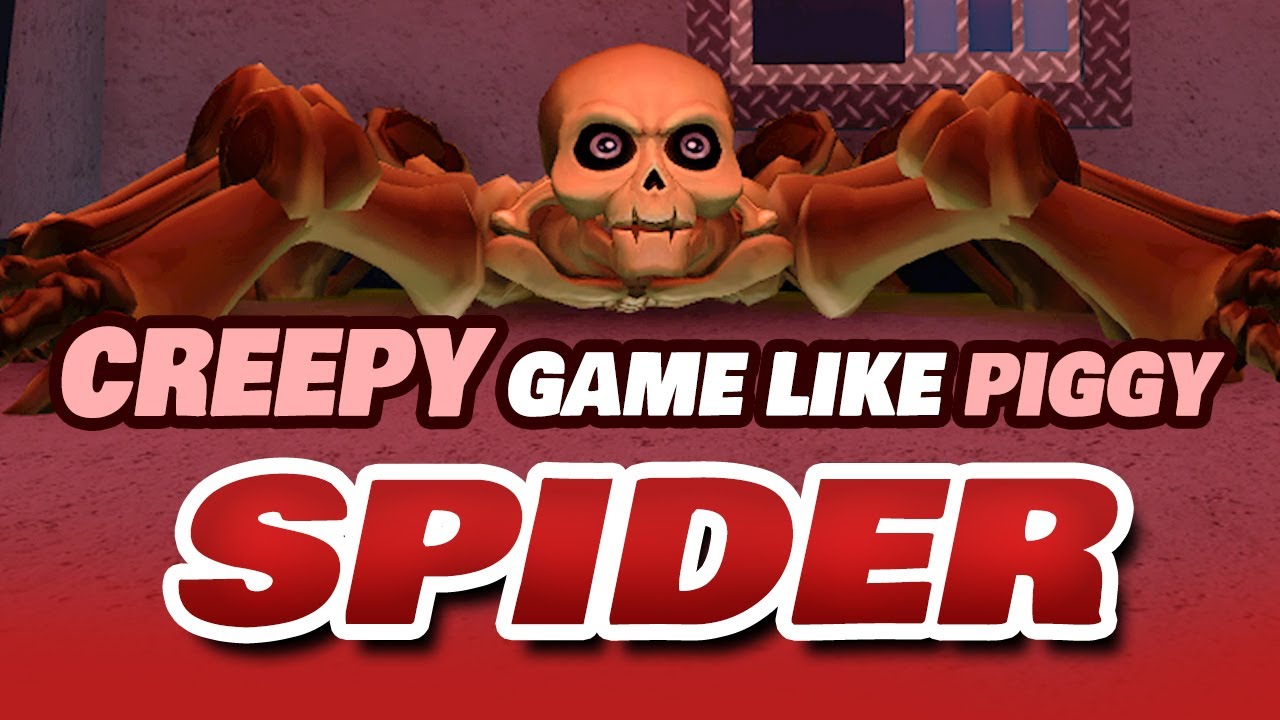 Creepy Game Like Piggy Spider On Roblox Youtube - spider piggy game roblox