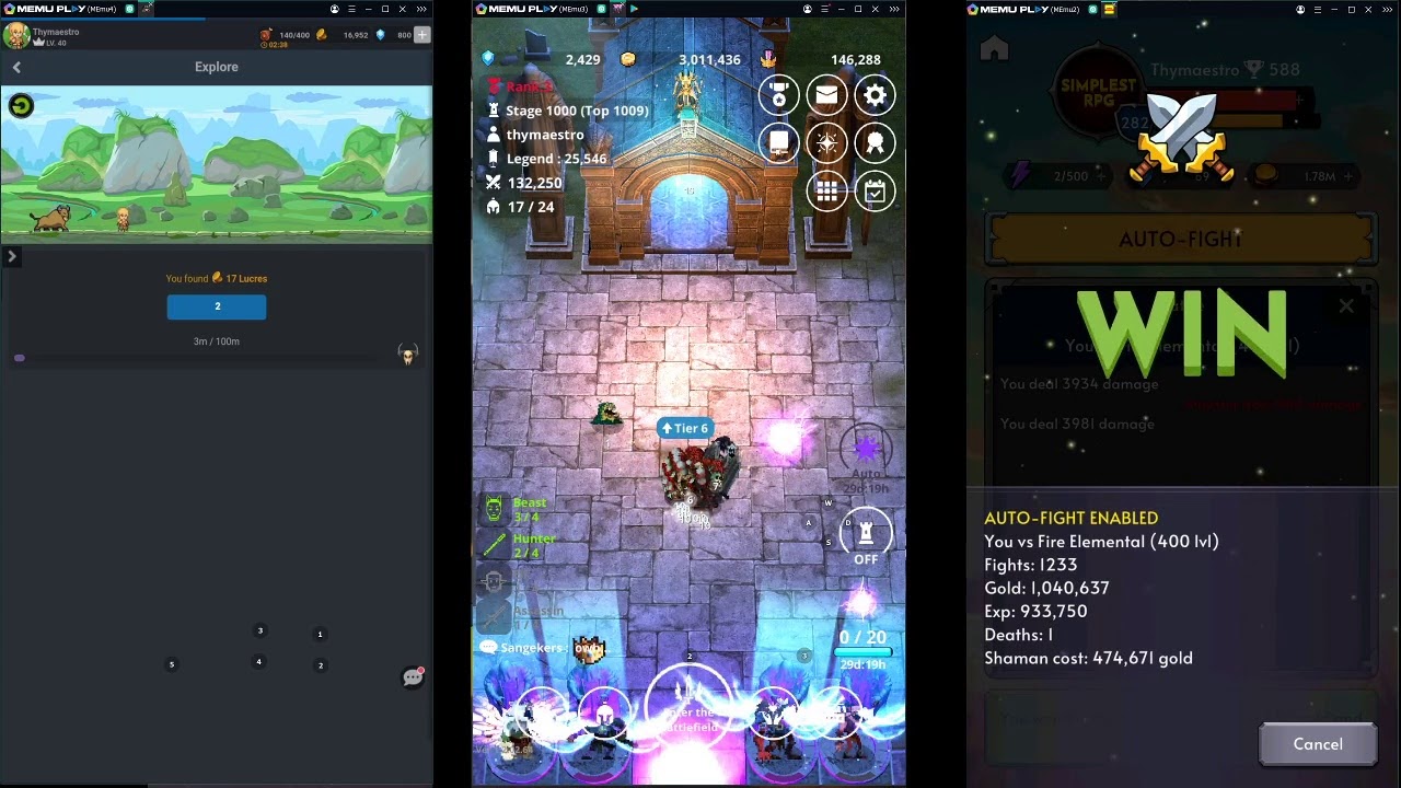 Moblie Games | Mana Storia | MergeRaid.io | Simplest rpg online