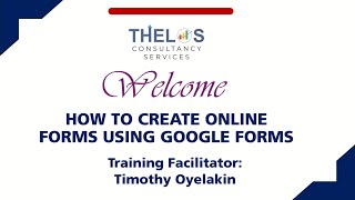 How to create Online forms using Google Form Class