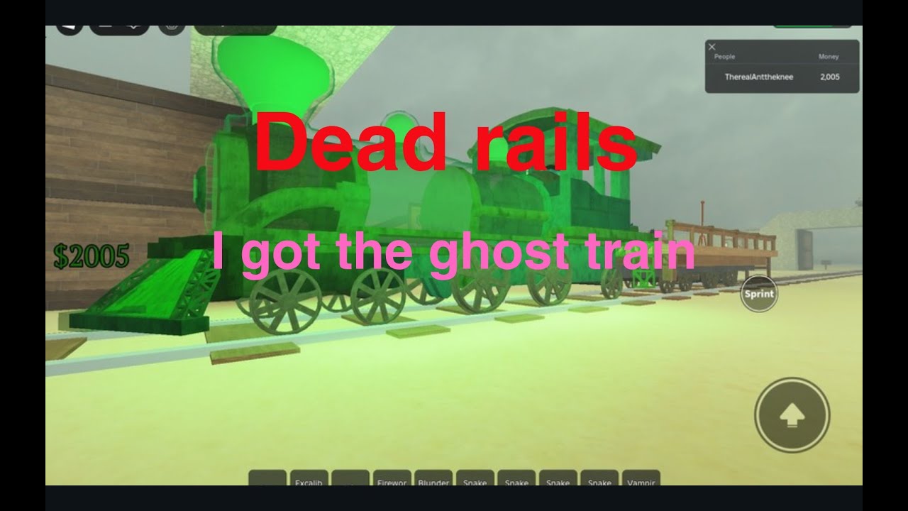 Dead Rails Ghost Roblox dead rails I got the ghost train. - YouTube
