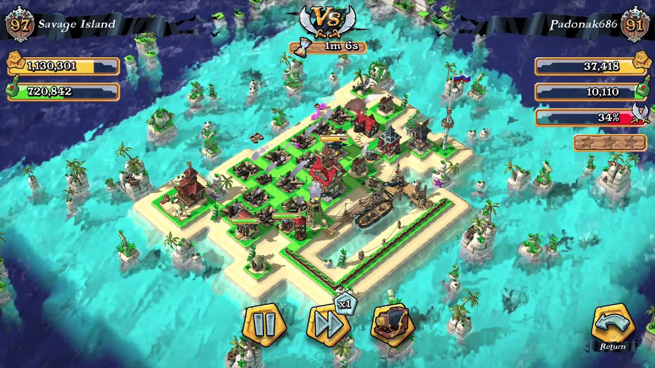 Plunder Pirates | 200K Raid!!! | Buccaneers & Gunners | Pirate Hall Level 5