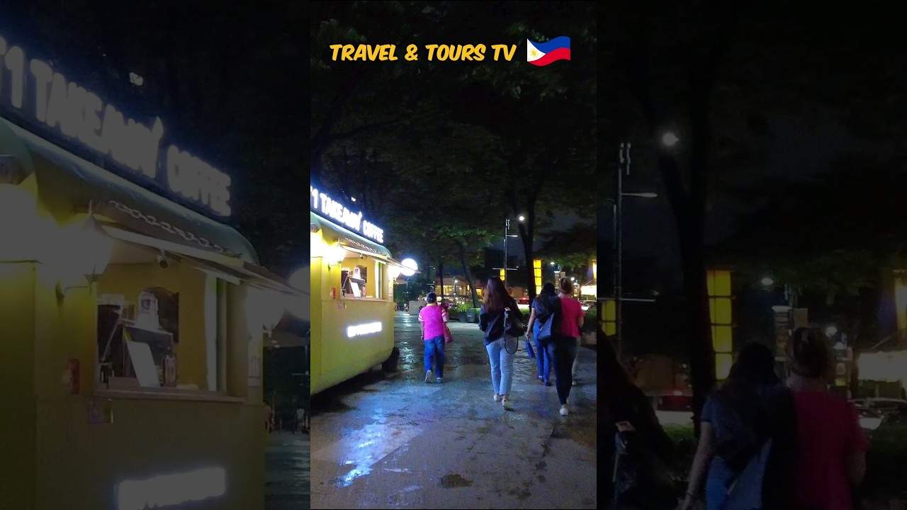 Capitol Commons Night Walking Tour, Ortigas Center, Pasig Philippines 🇵🇭 