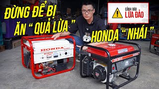 Tuyệt Chiêu Nhận Biết Máy Phát Điện HONDA XỊN Để Không Bị Lừa Hàng Chục Triệu Đồng