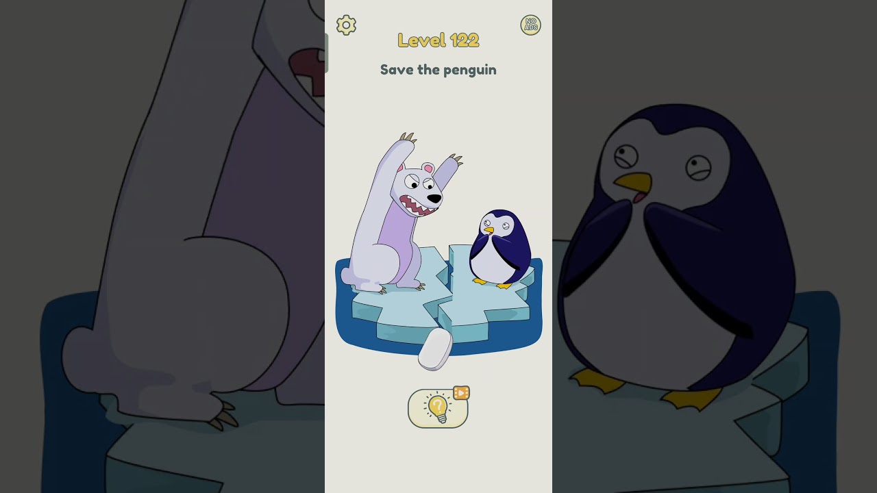 Penguin 🐧 in danger 😨 