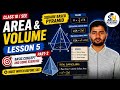 Area & Volume Part 2 | Square Based Pyramid | TSA, LSA & Volume | SEE Maths 🚀