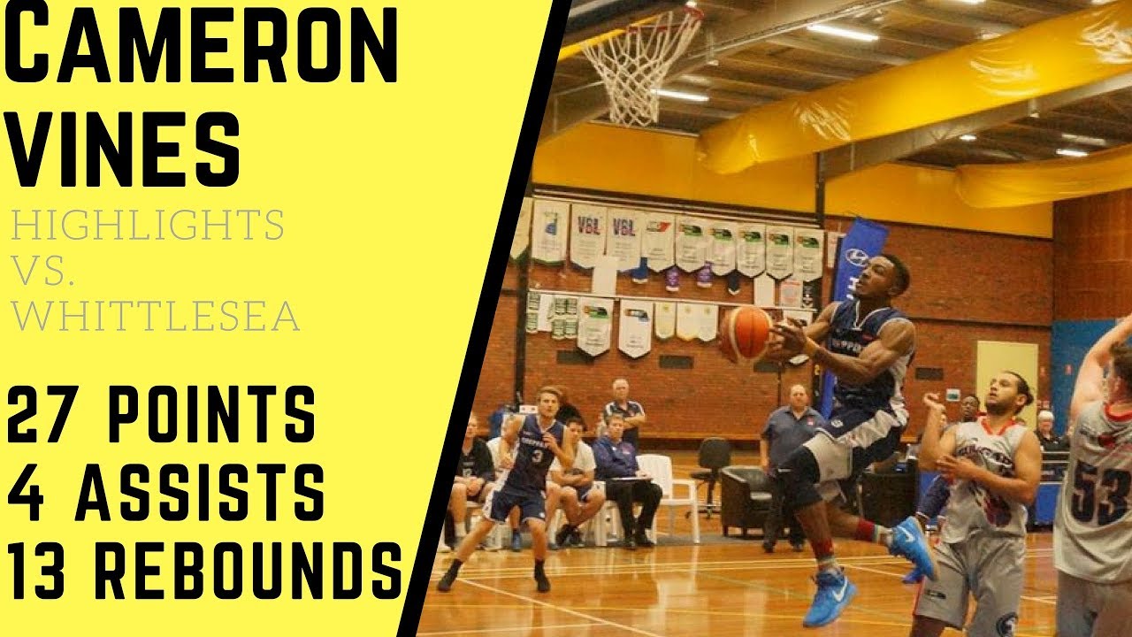 Cam Vines Highlights vs Whittlesea (04/8/18)