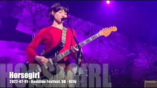 Video voorbeeld van "Horsegirl - Billy - 2022-07-01 - Roskilde Festival, DK"